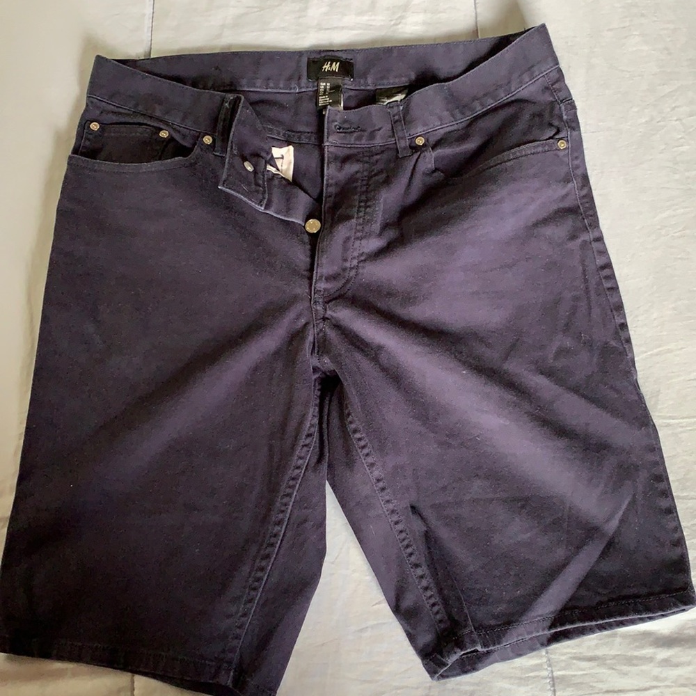 Blue summer shorts